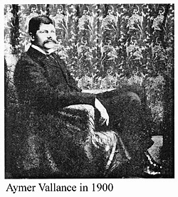Aymer Vallance in 1900