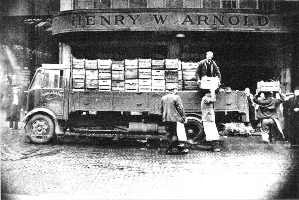 Ferrell and Baker 1949 at Spitalfields Market