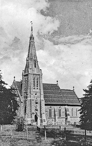 Pugin church card