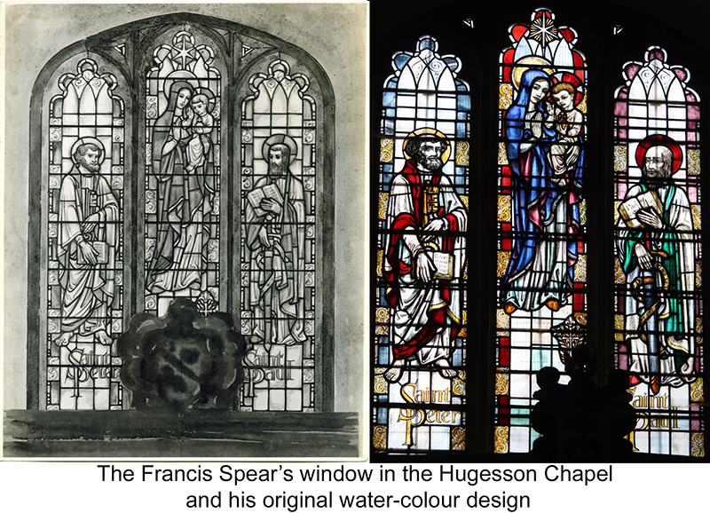 Hugesson Chapel window and realisation today
