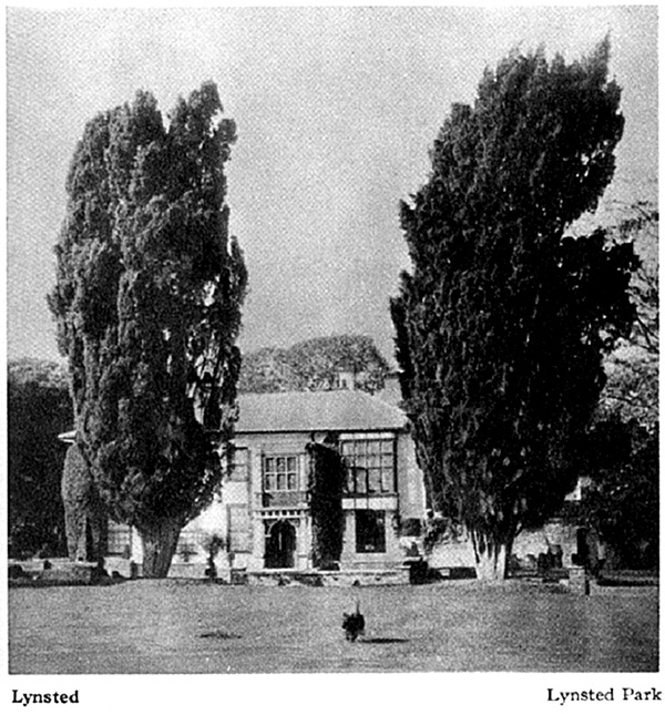 Lynsted Lodge and Park as it appeared in early 1900s