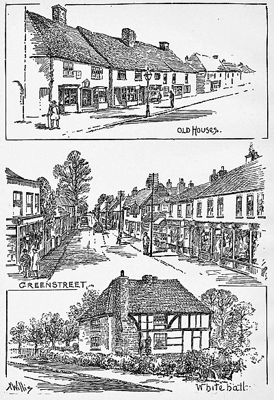 Saunter through Kent - Greenstreet etchings