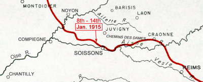 Soissons Detailed Map