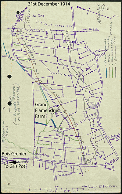 Flamengerie local map - click for larger image