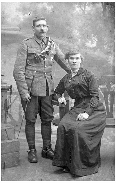 Winifred Taylor with Husband Edward Hodges