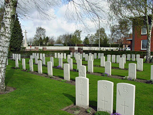 La Brique Military Cemetery No.1, Ypres, Belgium