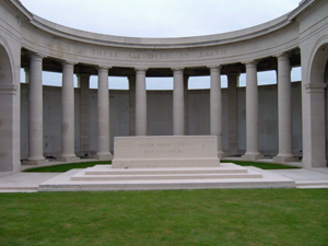 Cambrai Memorial in Louverval, Nord, France