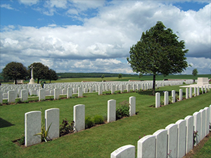 Dantzig Alley British Cemetery, Memetz (Somme, Picardie
