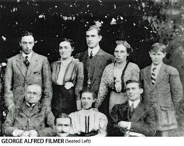 George Alfred Filmer in a family group
