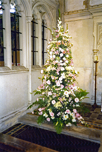 Love and Marriage - Dressed Tree beside the Altar